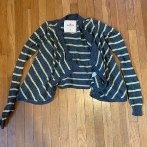 Striped Cropped Cardigan